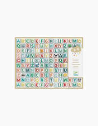 300 Autocollants Alphabet Puffy Djeco 3A+
