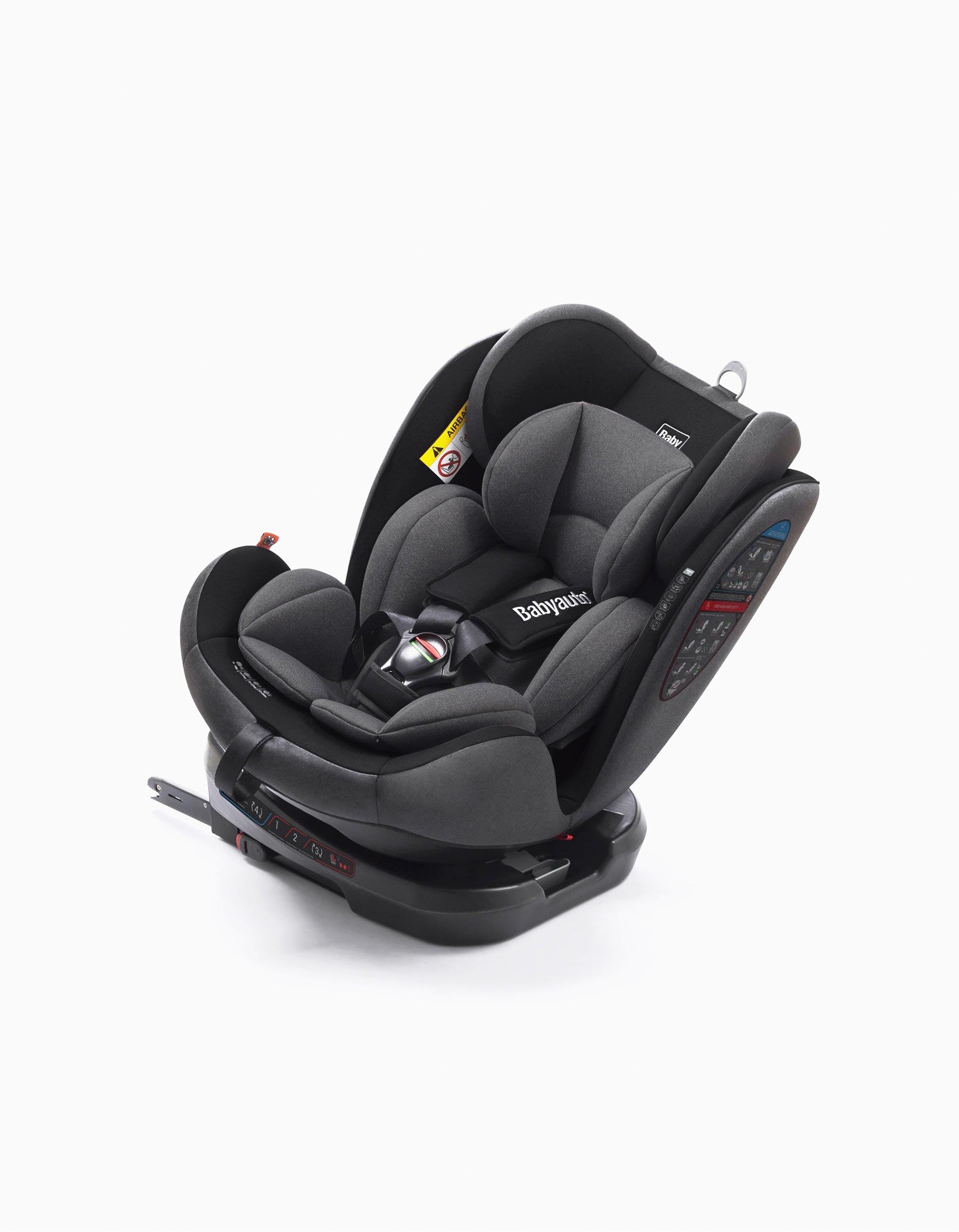 Car Seat Gr 0/1/2/3 Biro D Fix Isofix Gris Babyauto