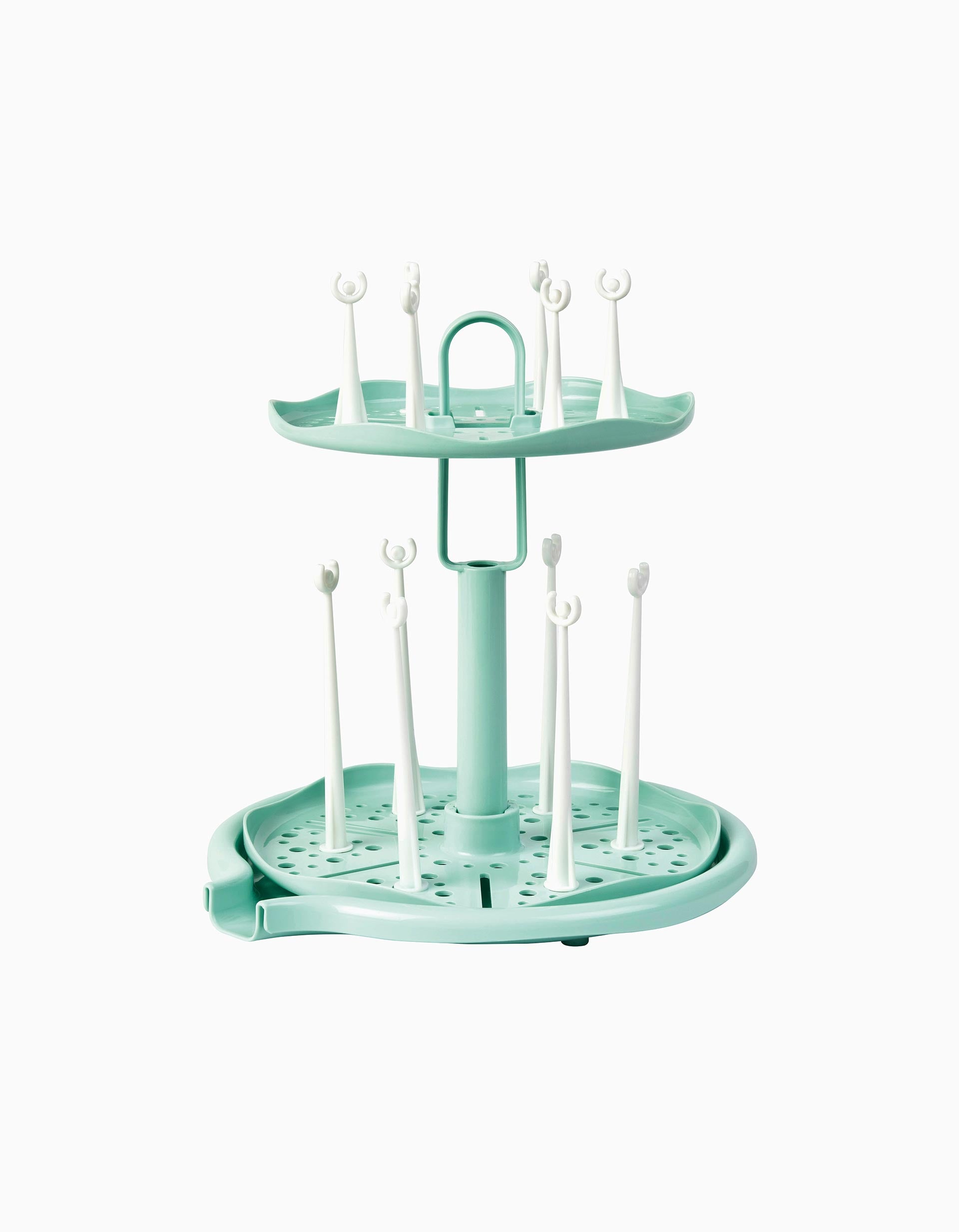 Bottle Drying Rack Green Saro