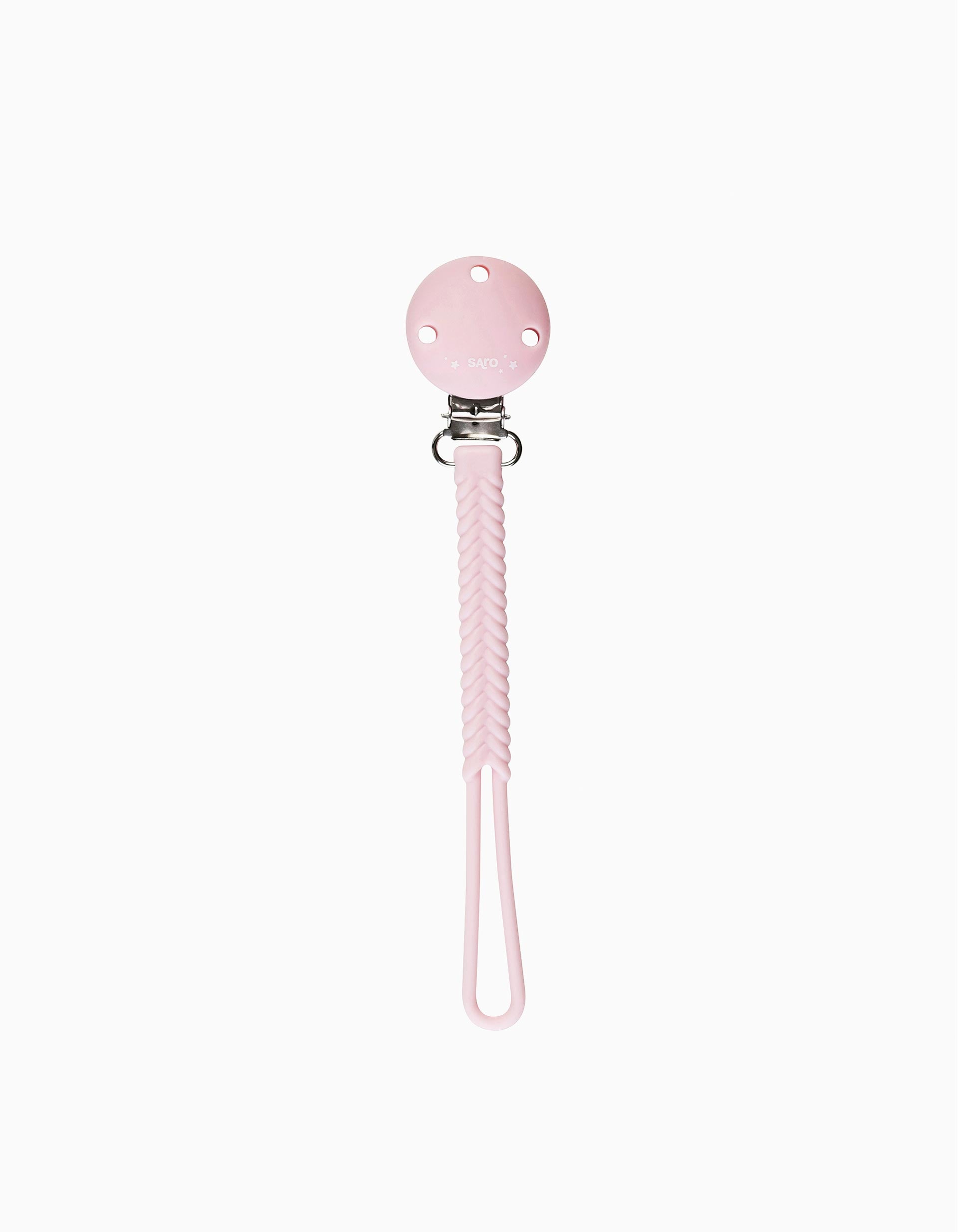 Dummy Holder Silicone Pink Saro