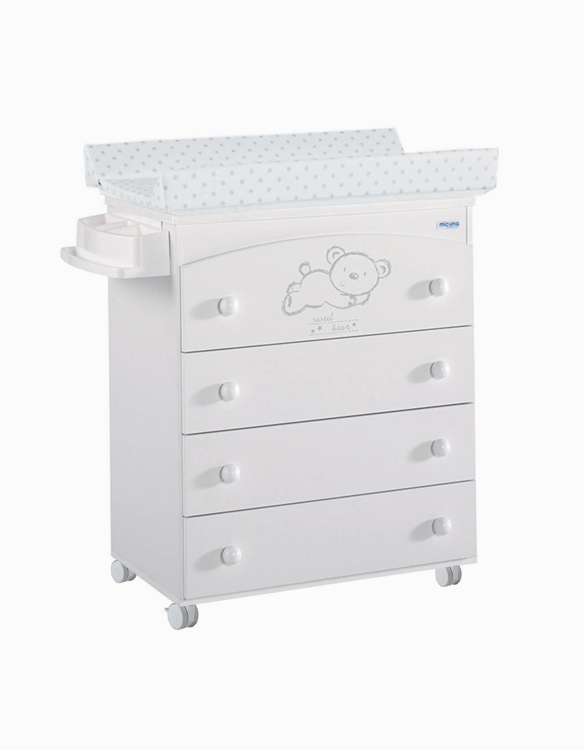 Bath Chest Sweet Bear Stars Grey Micuna