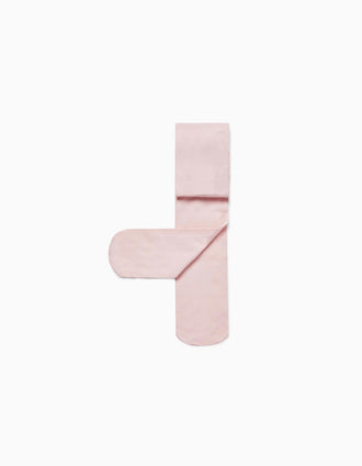 Collants de Microfibra para Bebé Menina, Rosa