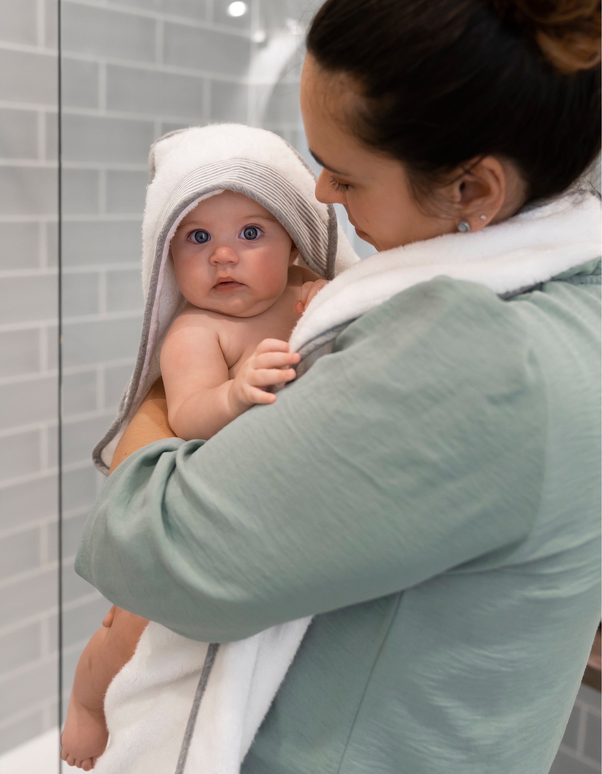 Hooded Bath Towel Dry&Play Doomoo