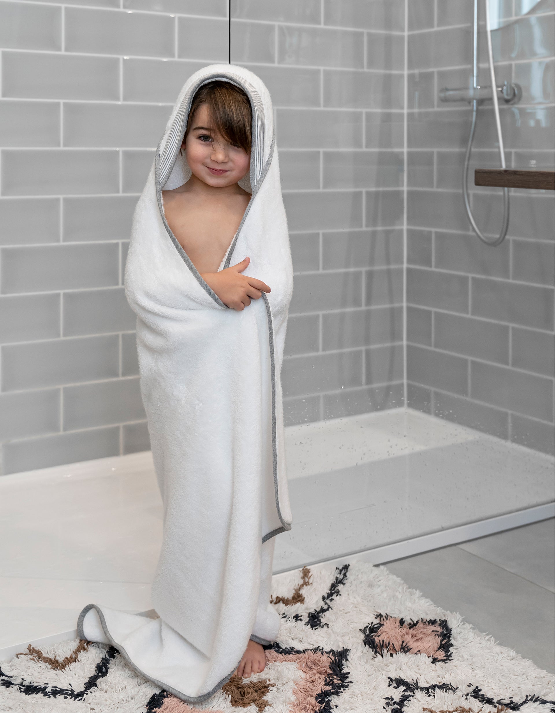 Hooded Bath Towel Dry&Play Doomoo