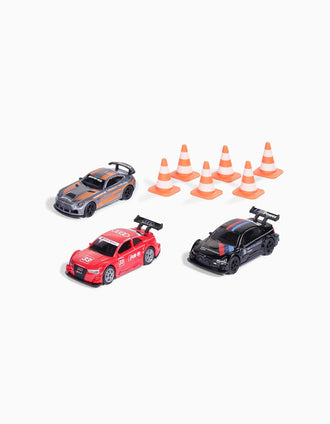 Conjunto de Coches de Carreras Siku 3A+