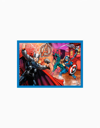 4 in 1 Puzzle Brave Avengers Trefl 4A+