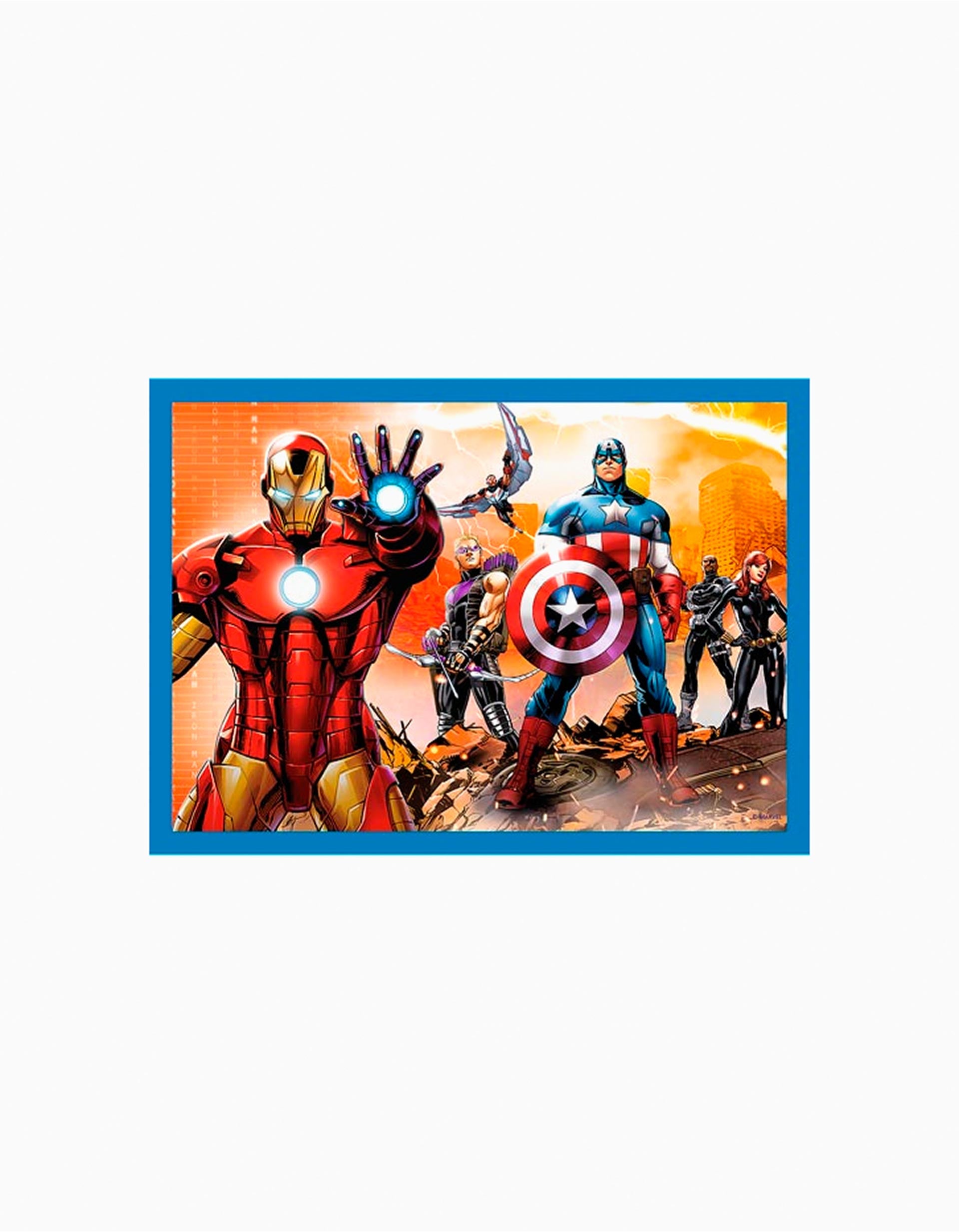 Puzle 4 en 1 Brave Avengers Trefl 4A+