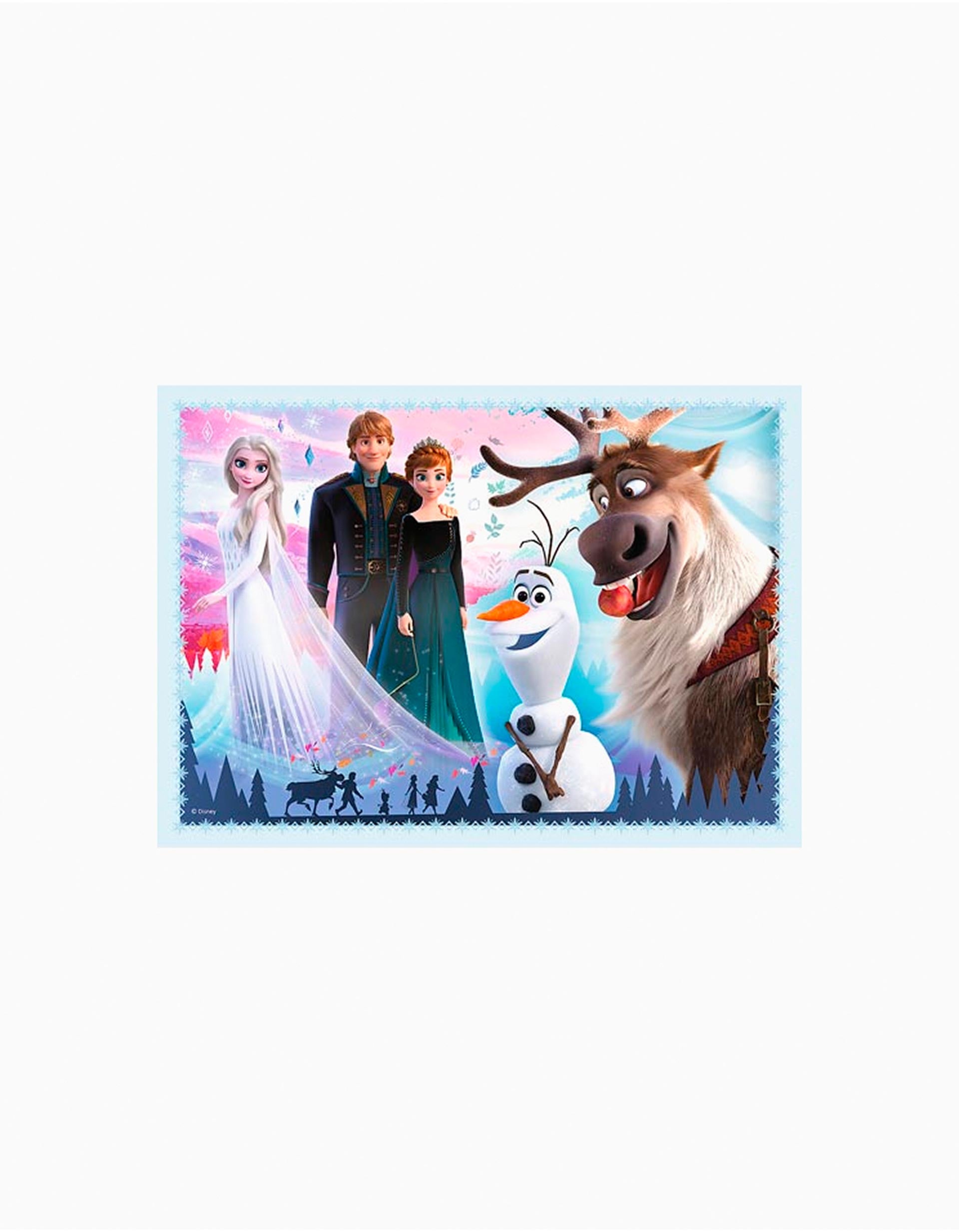 Puzle 4 en 1 Frozen Magic In The Forest Trefl 4A+
