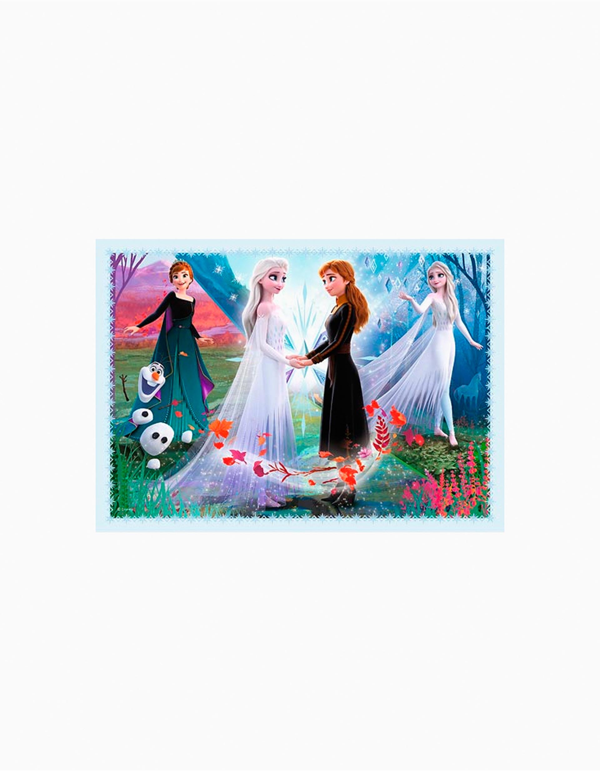 Puzle 4 en 1 Frozen Magic In The Forest Trefl 4A+