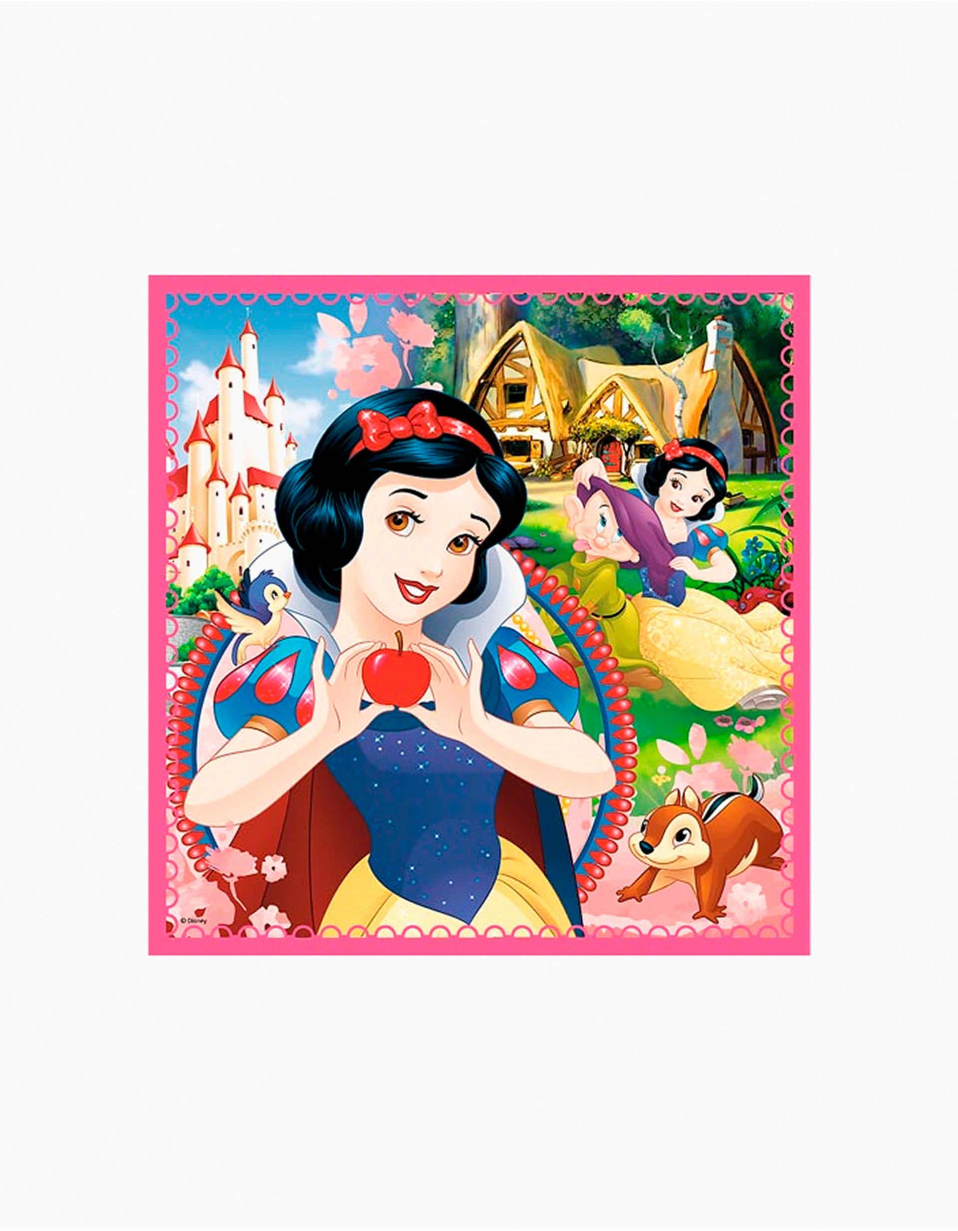 Puzle 3 en 1 Princess Trefl 3A+