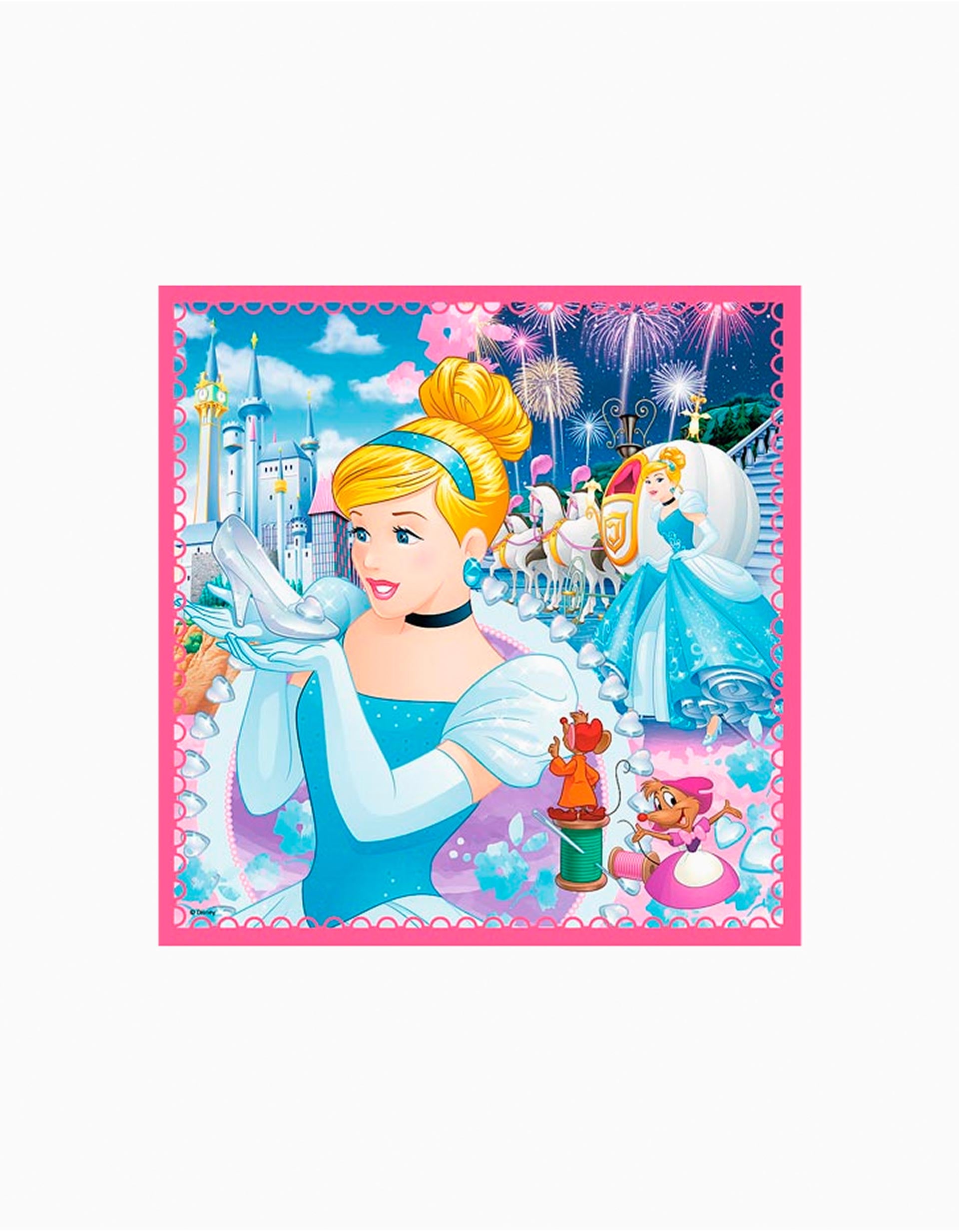 Puzle 3 en 1 Princess Trefl 3A+