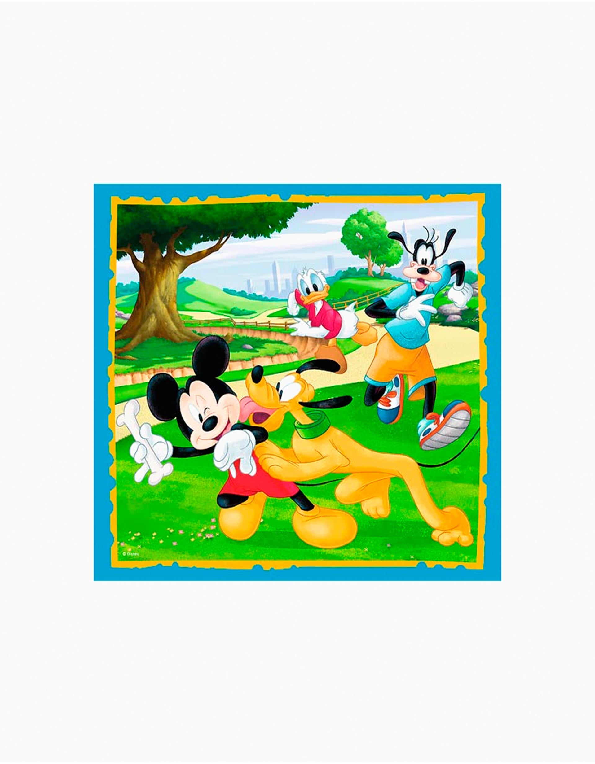 Puzle 3 en 1 Mickey & Friends Trefl 3A+