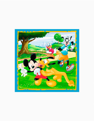 3 in 1 Puzzle Mickey & Friends Trefl 3A+