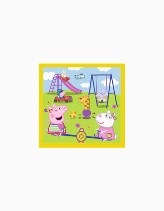 3 in 1 Puzzle Peppa Pig Happy Days Trefl 3A+