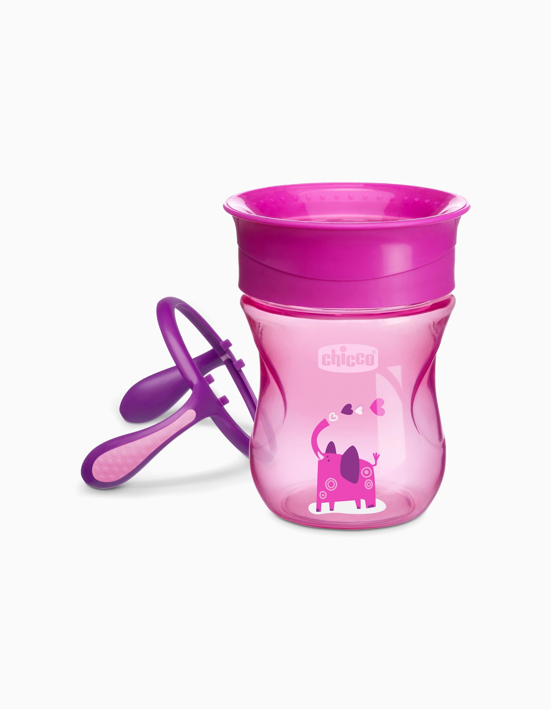 Vaso De Aprendizaje 360 Pink Chicco 12M+