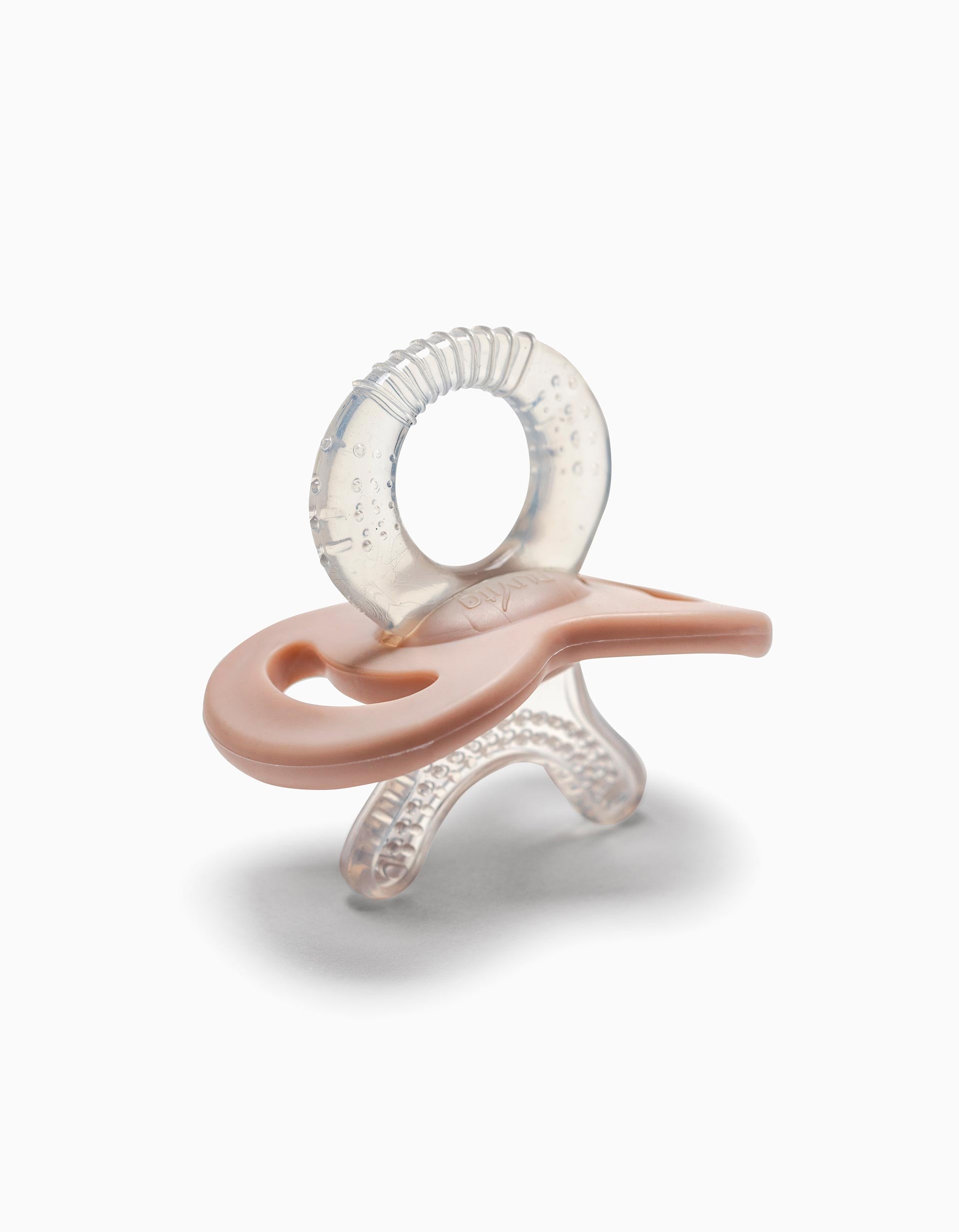 Teether Pastel Pink Nuvita 2M+