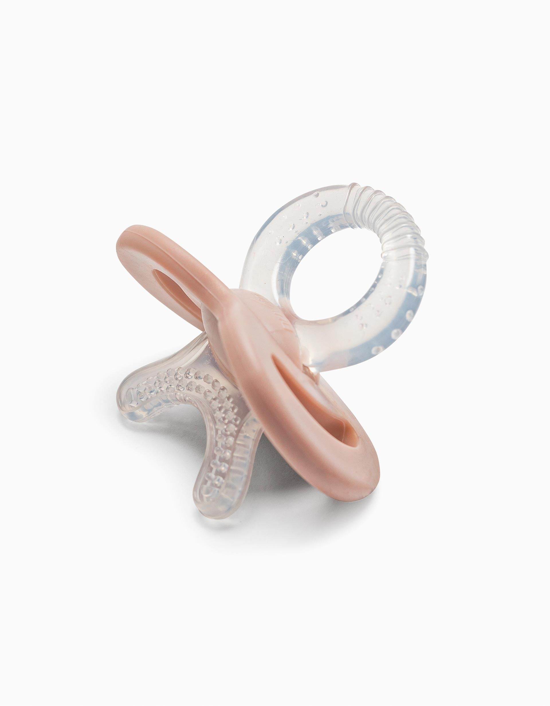 Teether Pastel Pink Nuvita 2M+