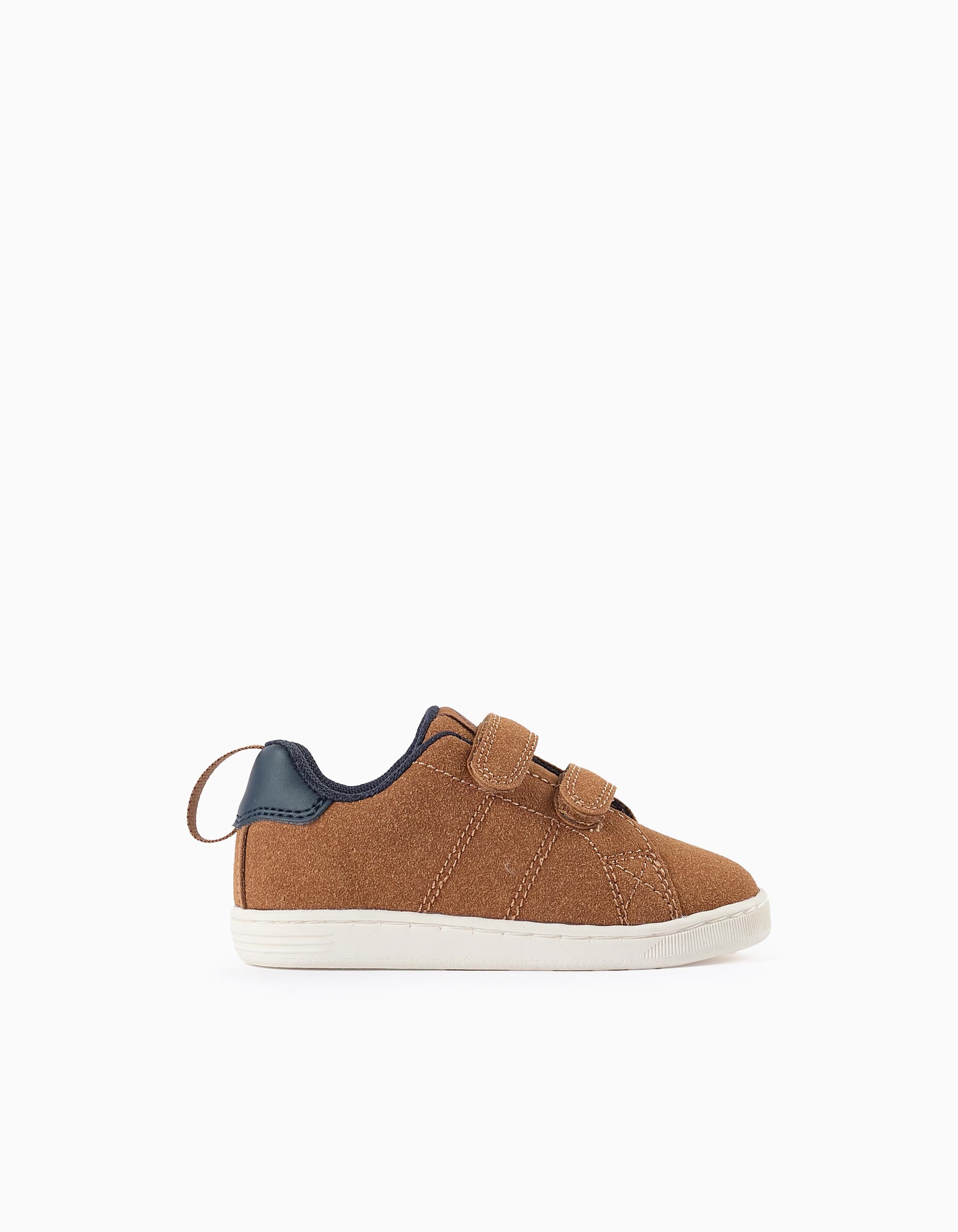 Suede Trainers for Baby Boys 'ZY 1996', Dark Camel