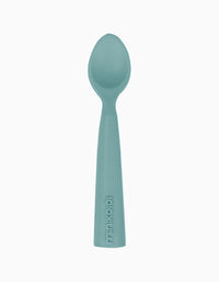 Cuillère en Silicone Vert Minikoioi 6M+