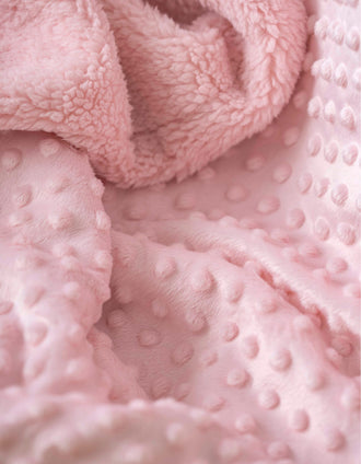 Manta Dupla Face Pink Interbaby