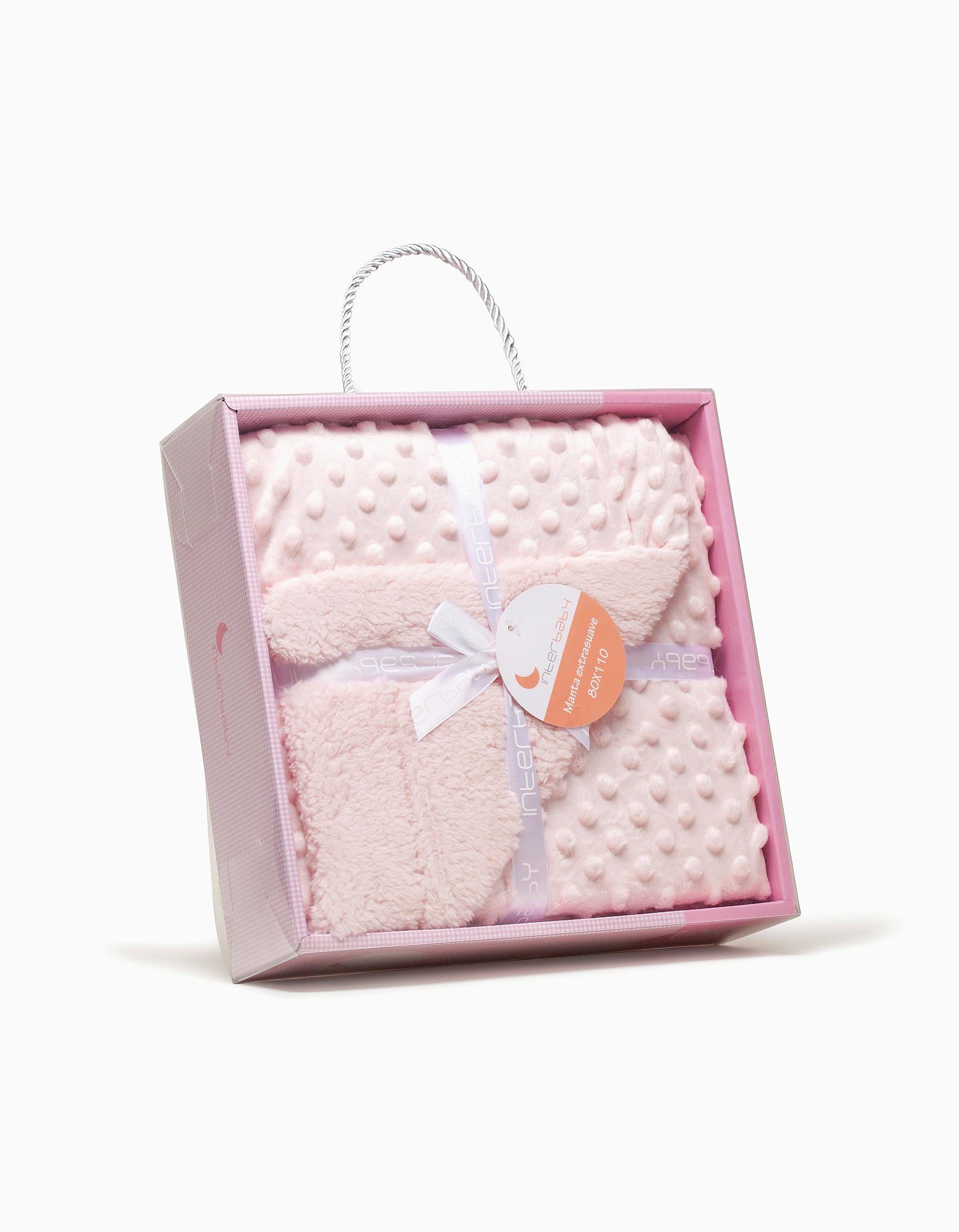 Manta Dupla Face Pink Interbaby