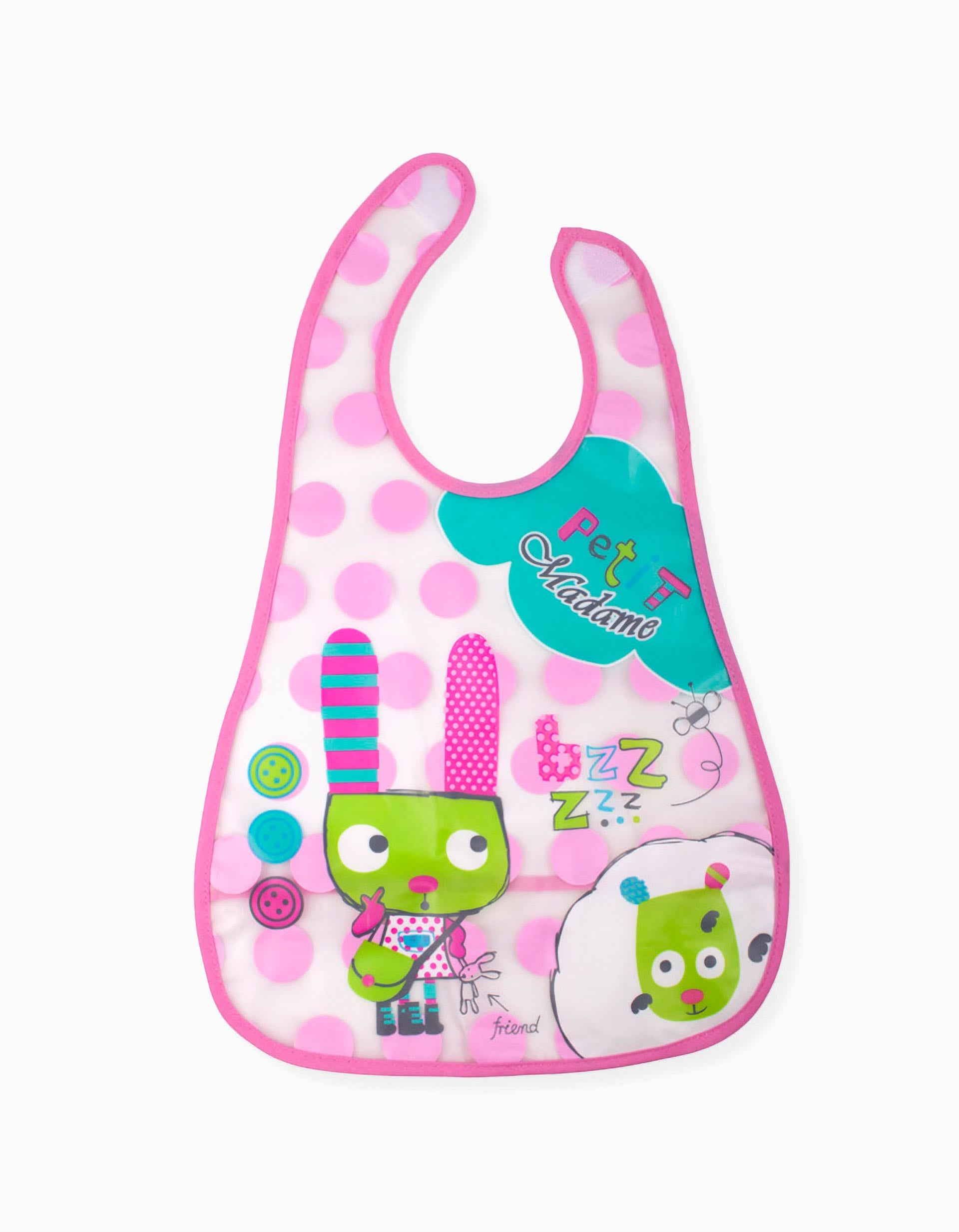 Pack 2 Babetes Impermeáveis Girl Interbaby 0M+