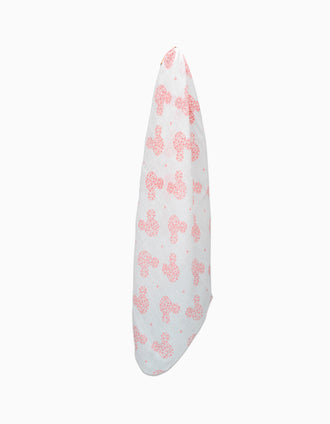 3 Fraldas Musselina Pink Minnie Disney 80X80Cm