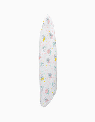 3 Langes Mousseline Pink Minnie Disney 80X80Cm