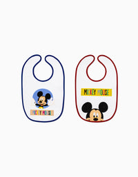 Lot 2 Bavoirs Mickey Disney 0M+