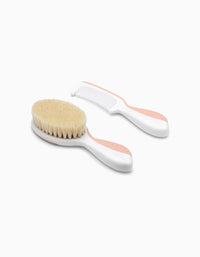 Lot Brosse et Peigne English Rose Nuvita 0M+