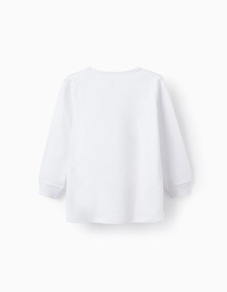 Pack 3 Maillots de Corps avec Effet Thermique pour Enfant, Blanc