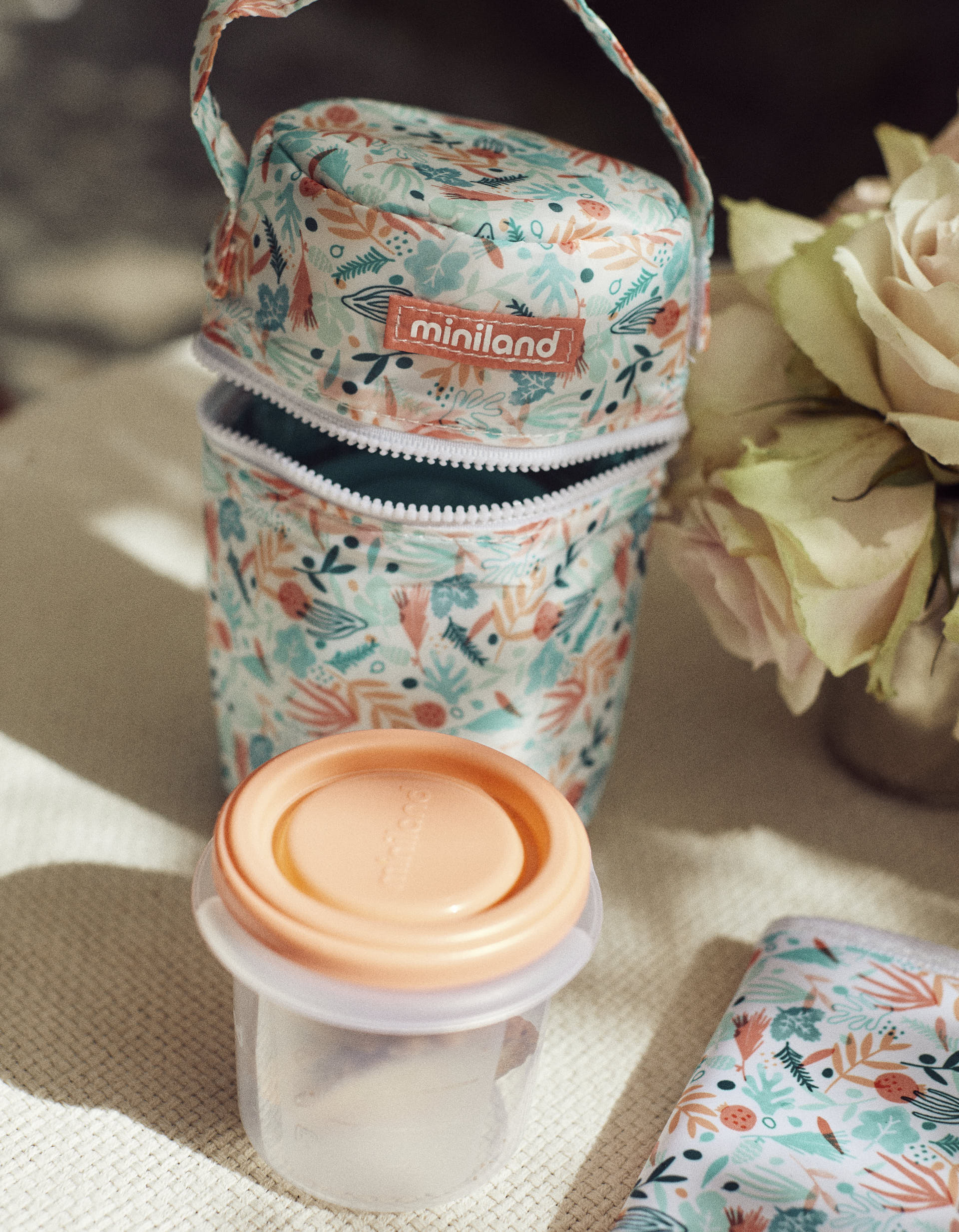 Pack de 2 Recipientes Herméticos e Bolsa Mediterranean Miniland