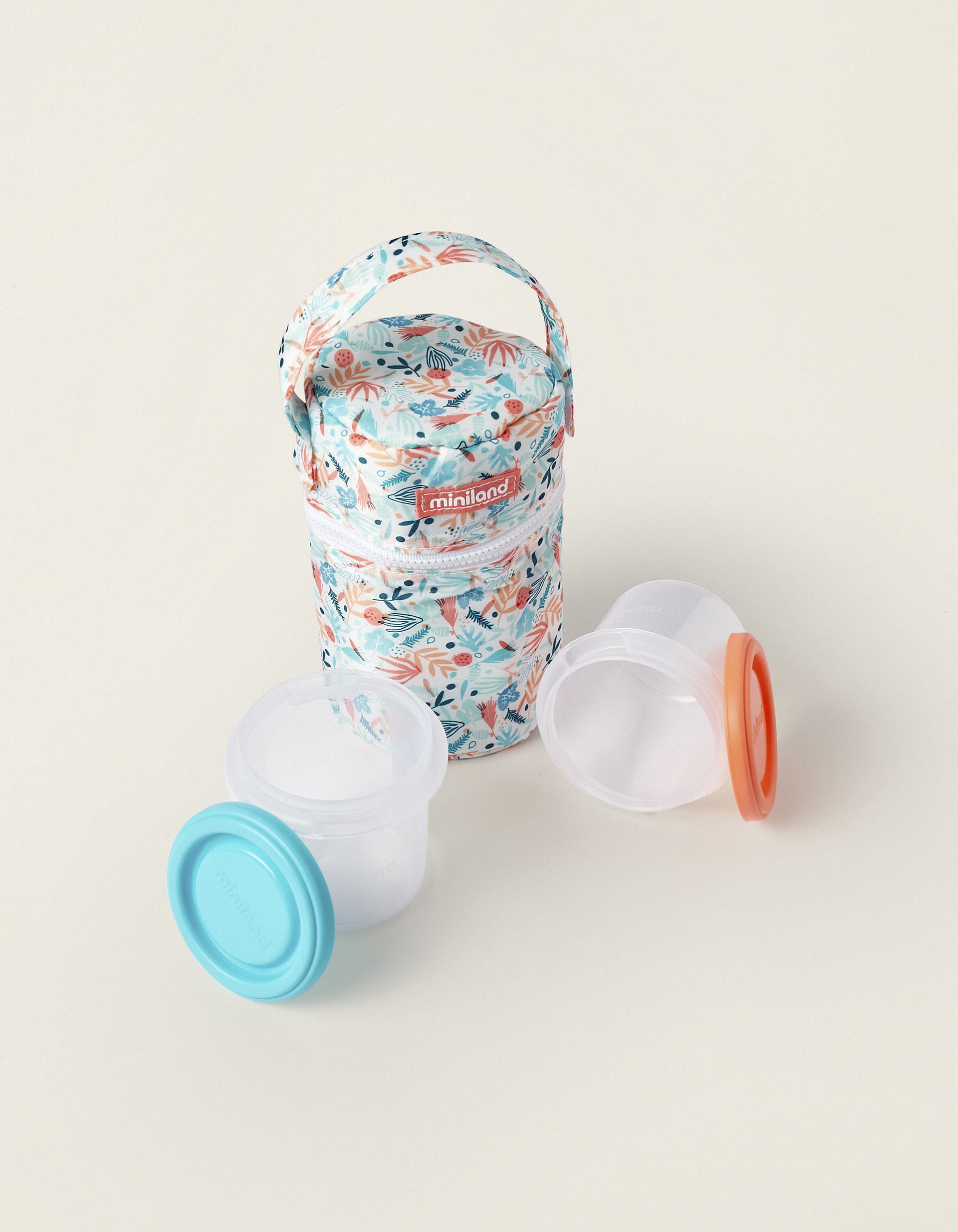 Pack de 2 Recipientes Herméticos e Bolsa Mediterranean Miniland