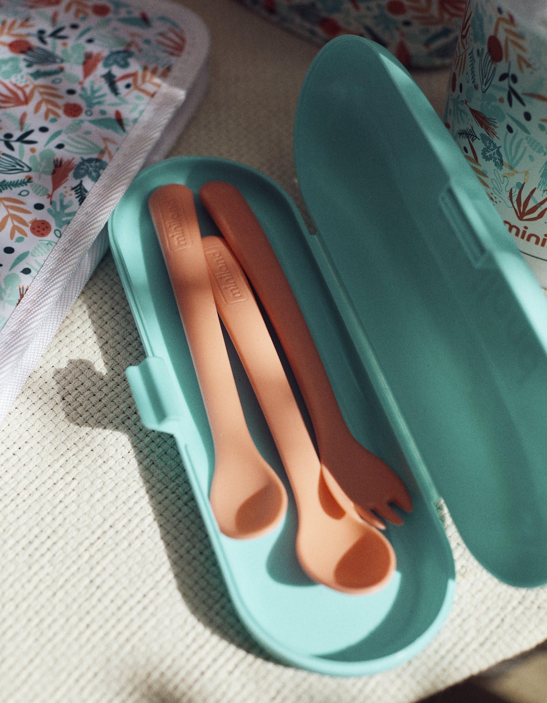 Pack de Talheres Anatómicos Mediterranean Miniland 4M+