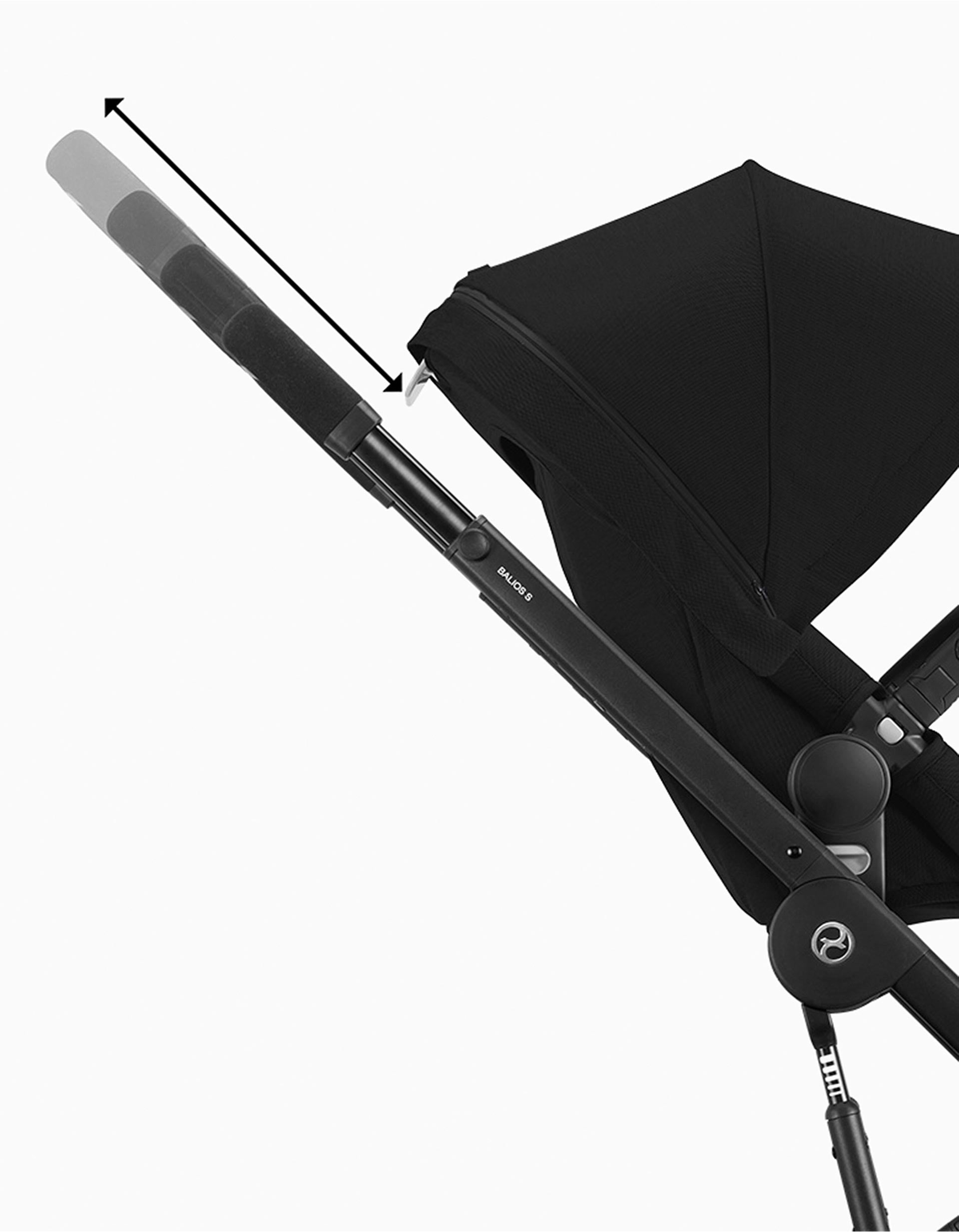 Carrinho De Passeio Balios S 2In1 Nebula Black Cybex