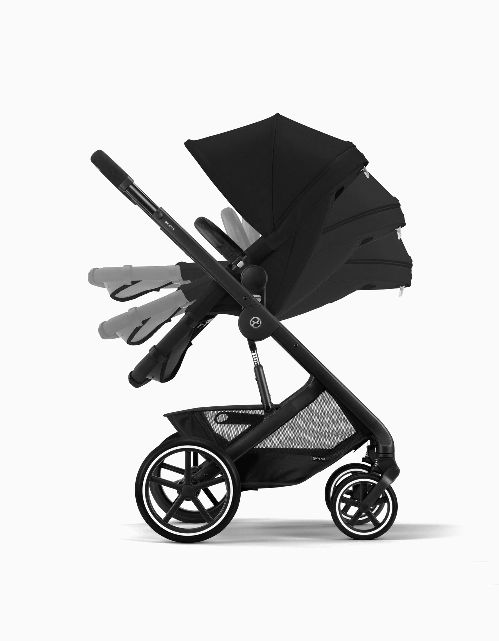 Carrinho De Passeio Balios S 2In1 Nebula Black Cybex