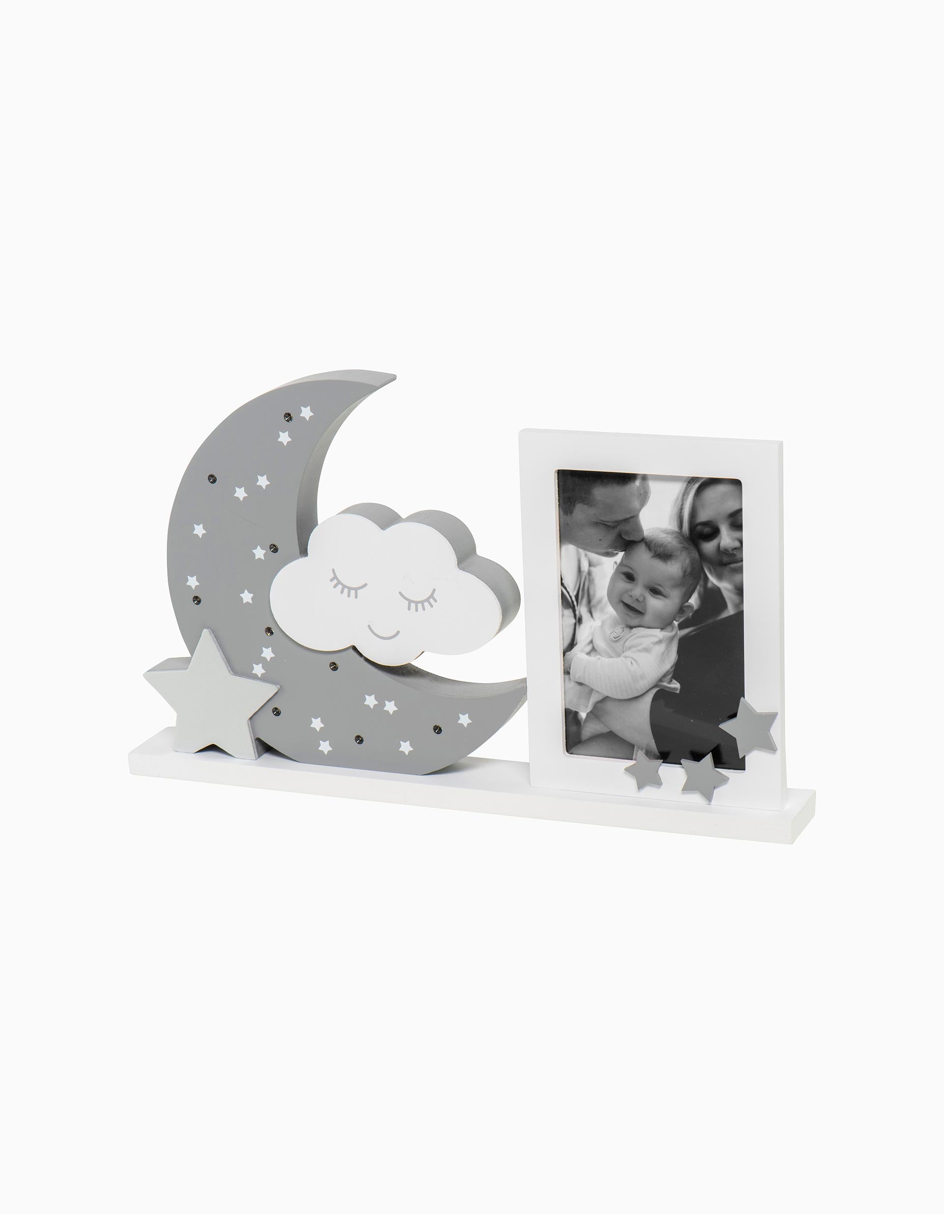 Moonlight Frame Photo & Night Light Misty Olive Dooky