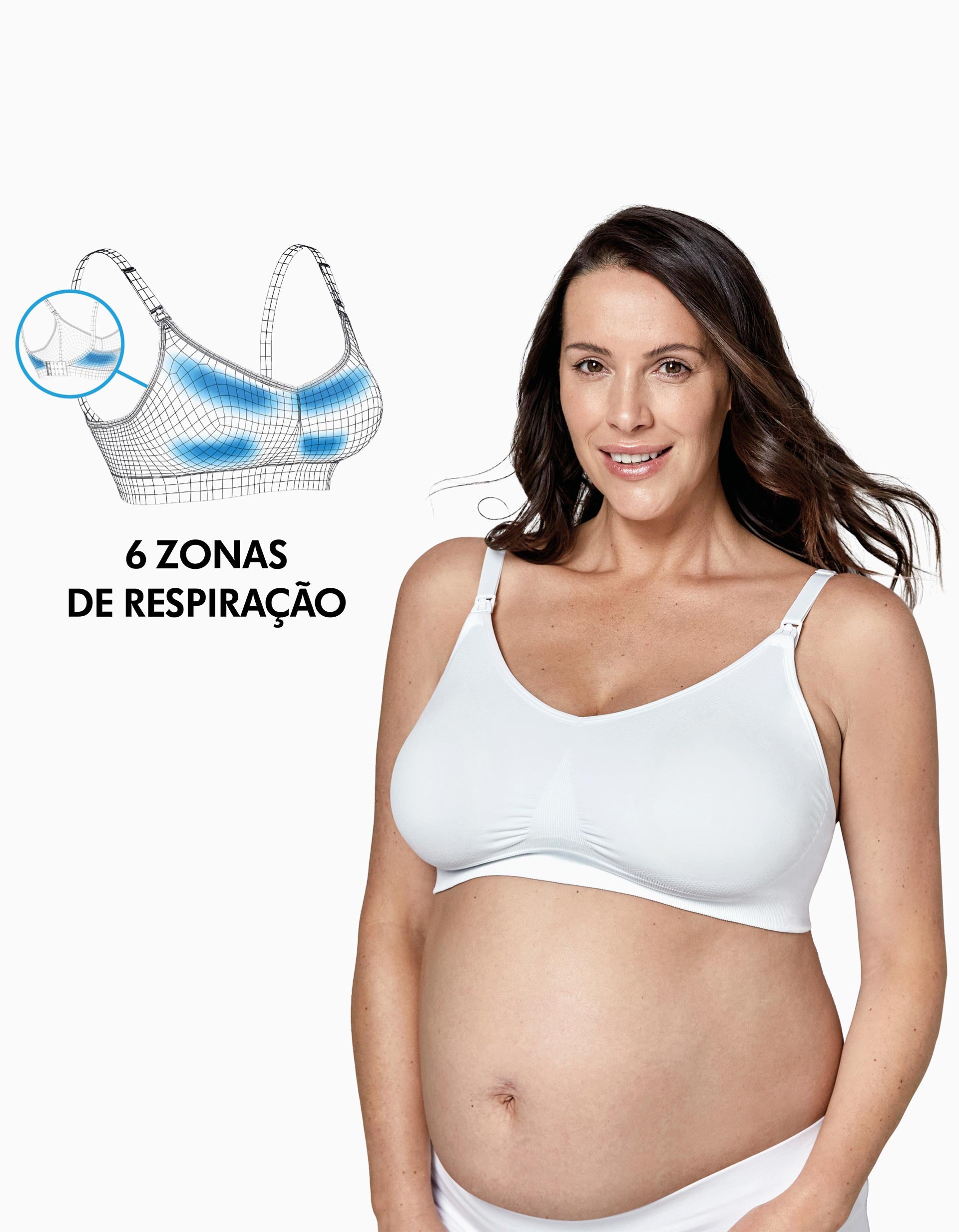 Soutien Keep Cool Ultra Medela White M