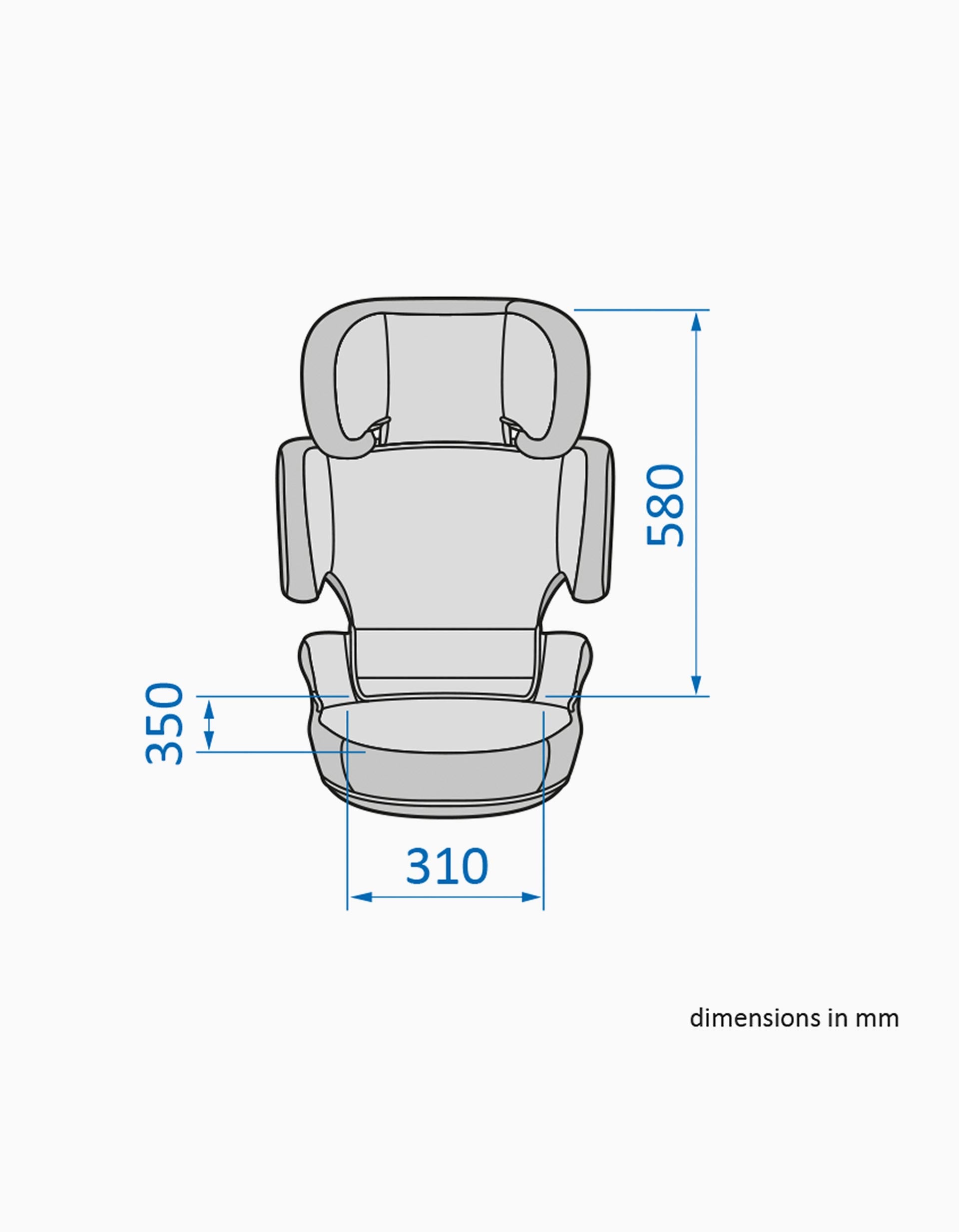 Car Seat  I-Size Bebe Confort Road Fix, Black Mist