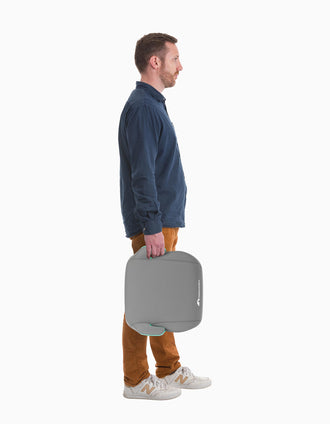 Siège Auto Rehausseur Bebe Confort Sleeve I-Safe, Full Grey