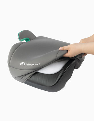 Siège Auto Rehausseur Bebe Confort Sleeve I-Safe, Full Grey