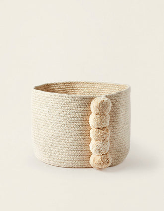 Decorative Basket Classic White Zy Baby 30X23Cm
