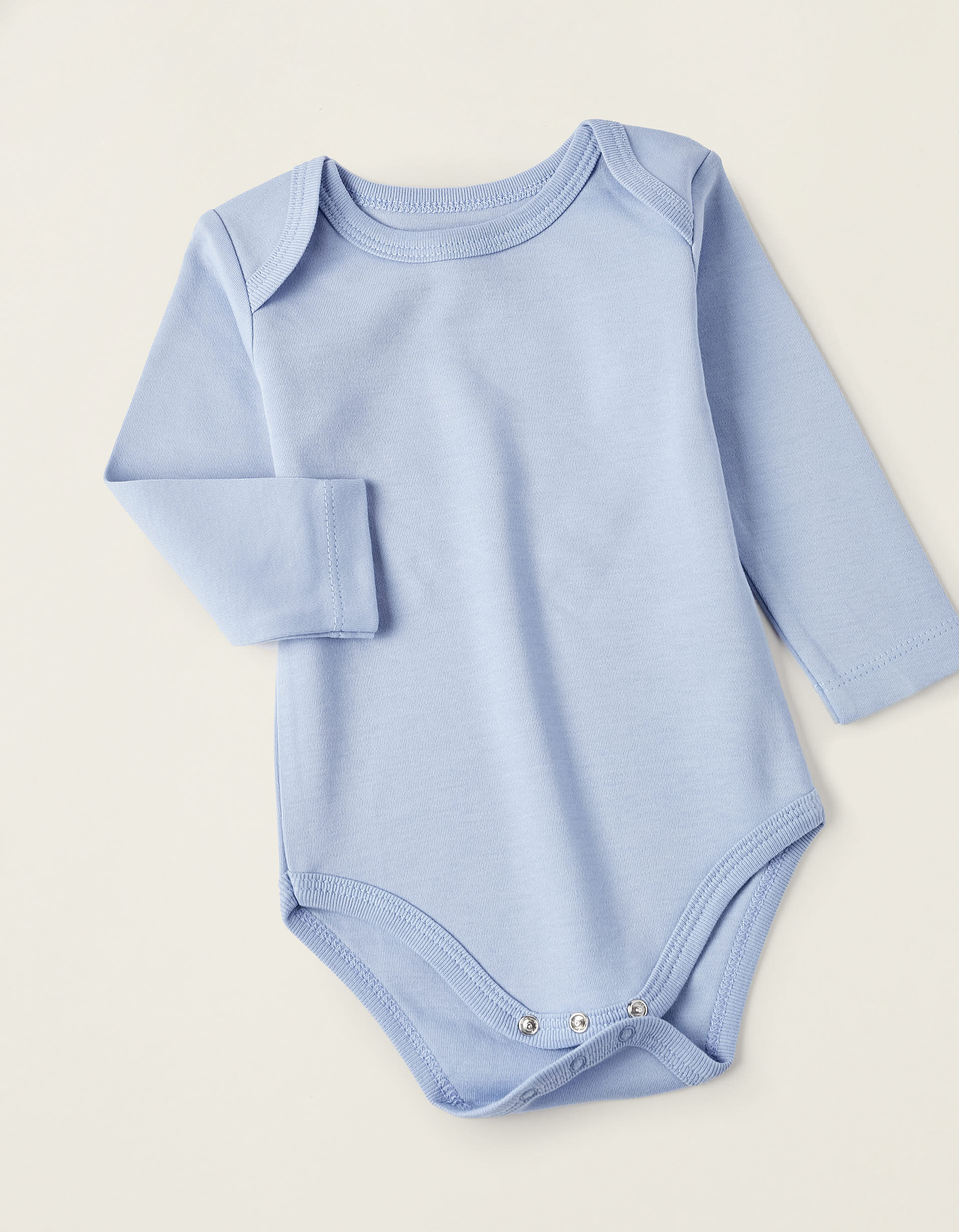 Pack of 4 Bodysuits for Baby and Newborns 'Trains', Blue/White