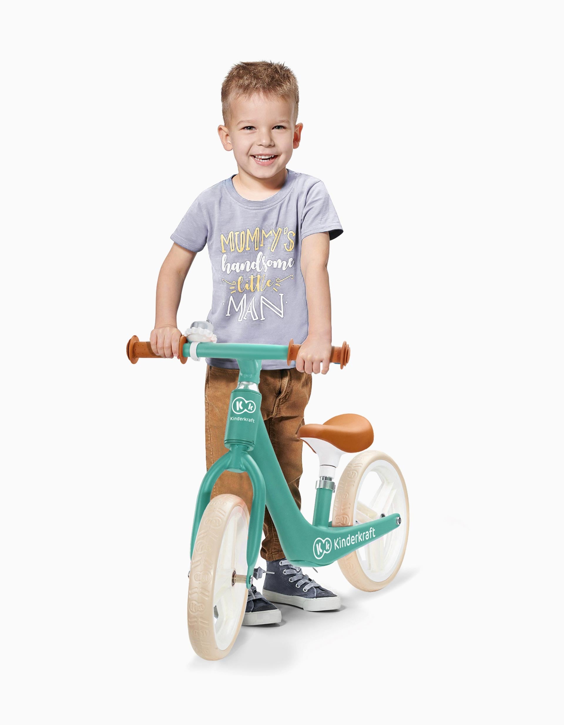 Bicicleta De Aprendizagem Fly Plus Midnight Green Kinderkraft 36M+