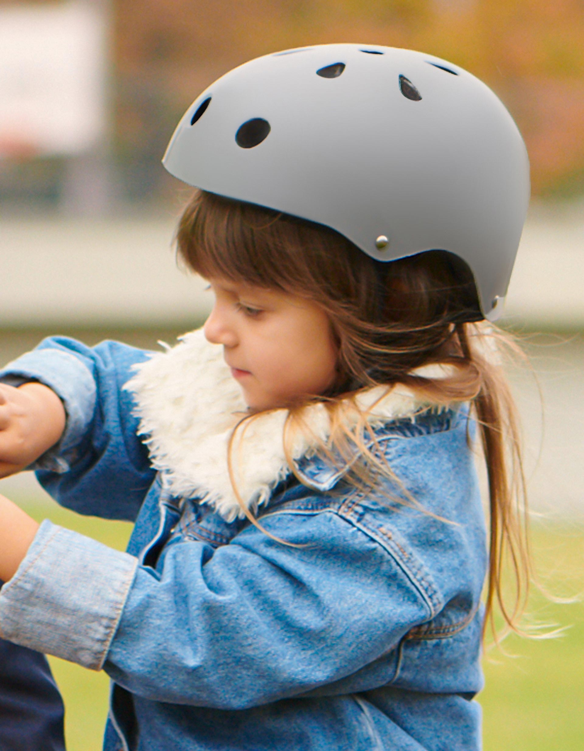 Capacete Medium Grey Kinderkraft