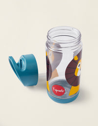 Copo De Aprendizagem C/ Palha Tritan Lion 3Sprouts 350 Ml 12M+