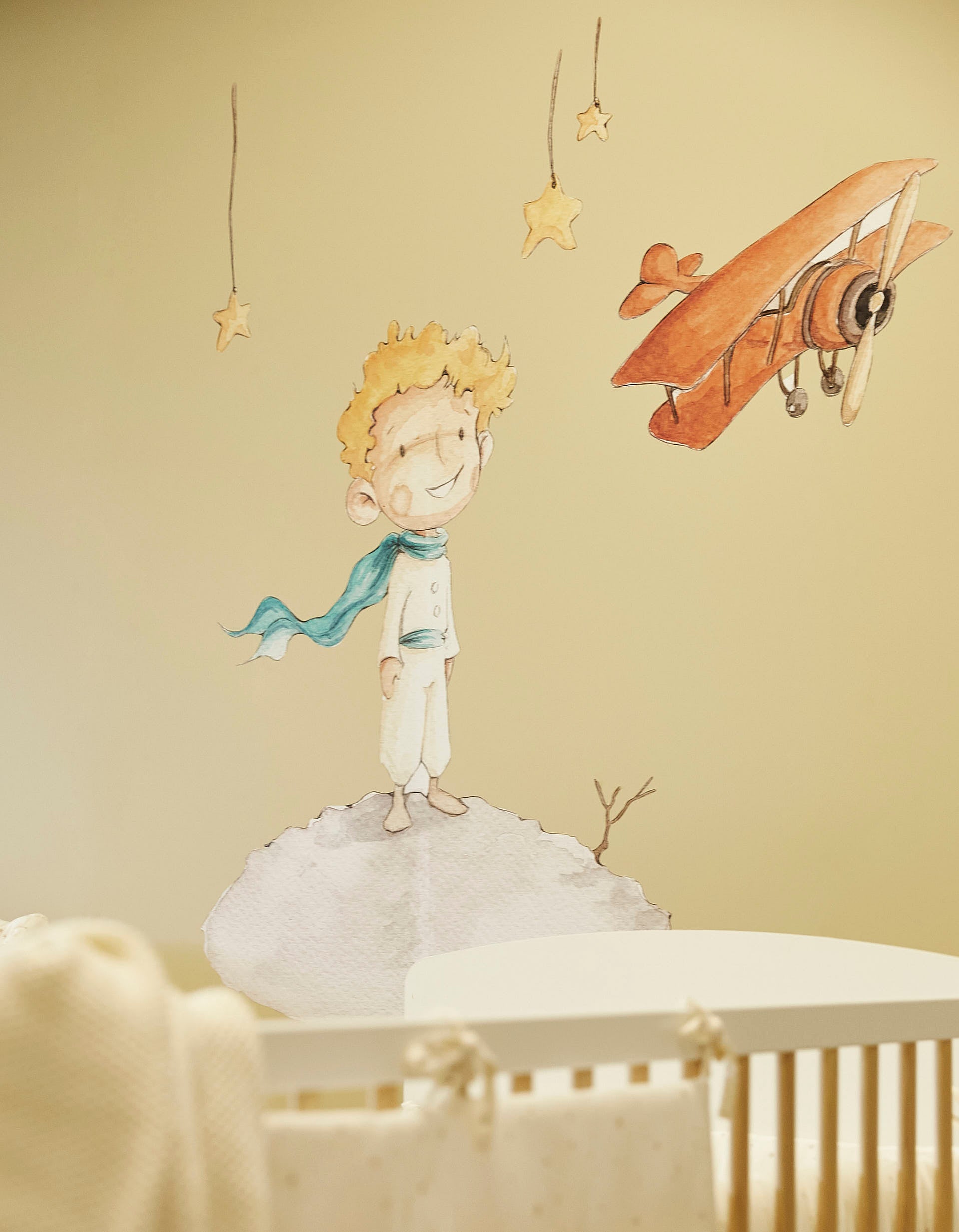 Vinil Decorativo Little Prince 85X110cm Sueños De Ciguena