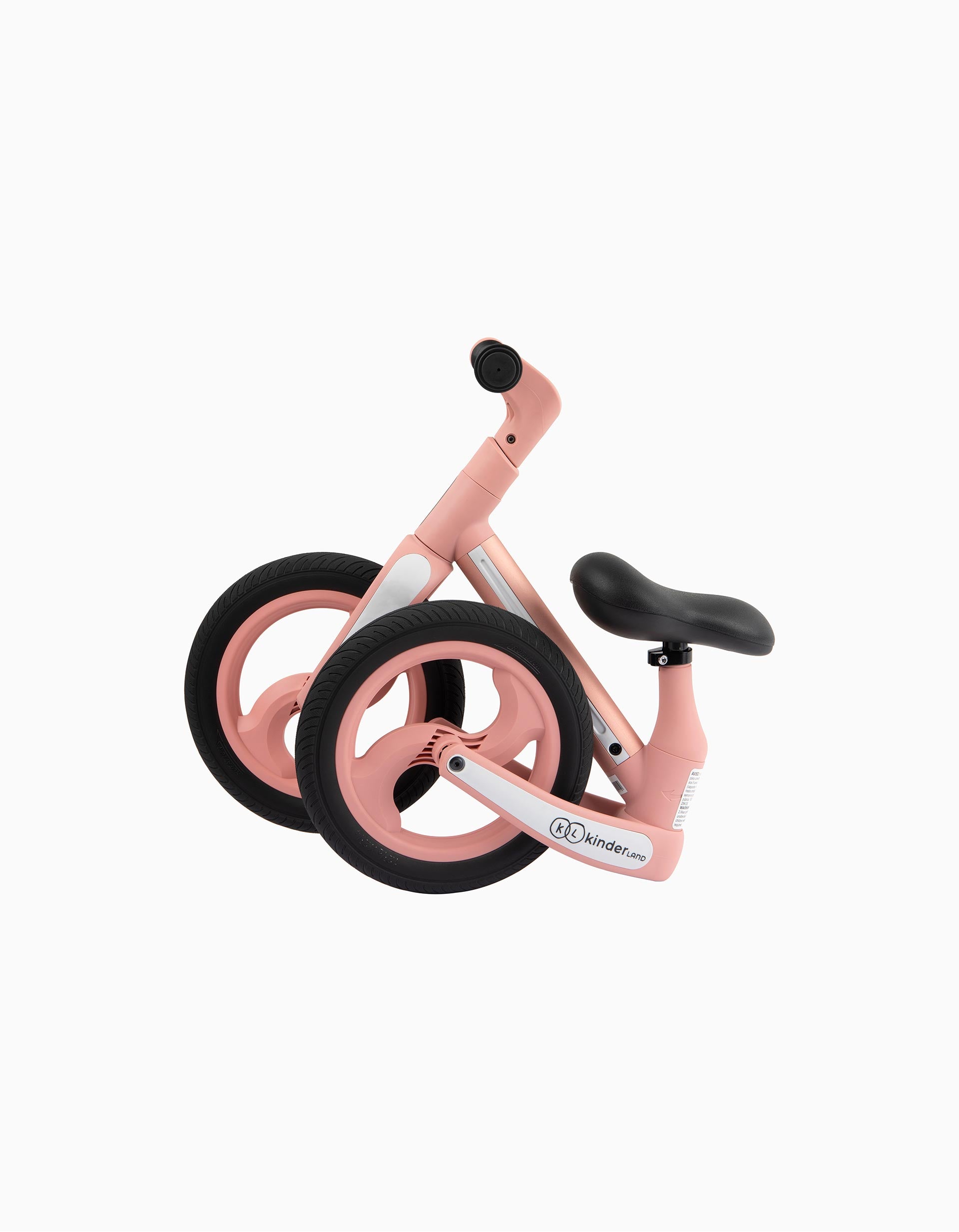 Vélo D'Apprentissage Pliable Sweet Pink Kinderland 2A+