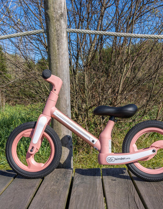 Bicicleta De Aprendizagem Dobrável Sweet Pink Kinderland 2A+
