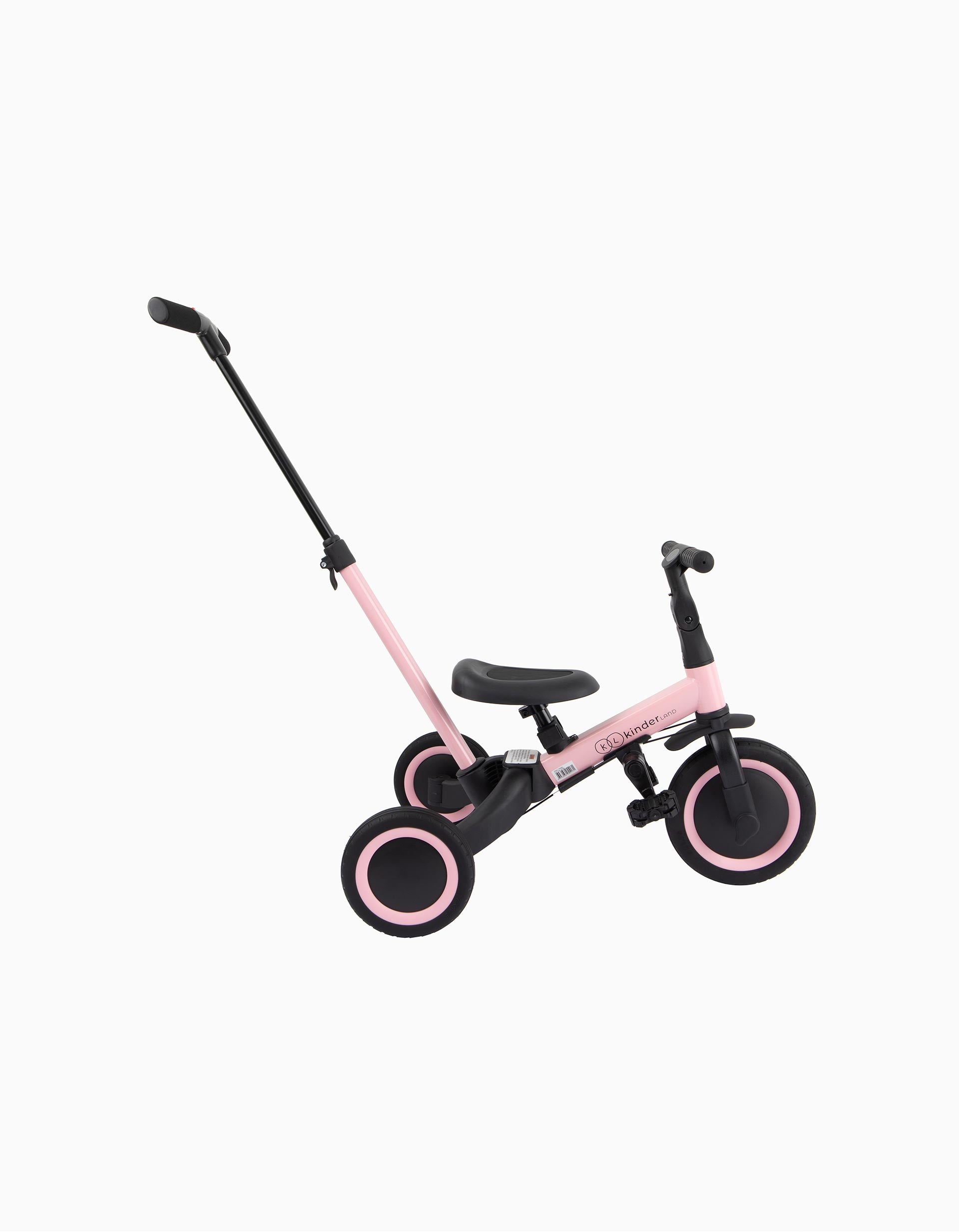 Evolutive Bicycle 4 In 1 Sweet Pink Kinderland 18M+